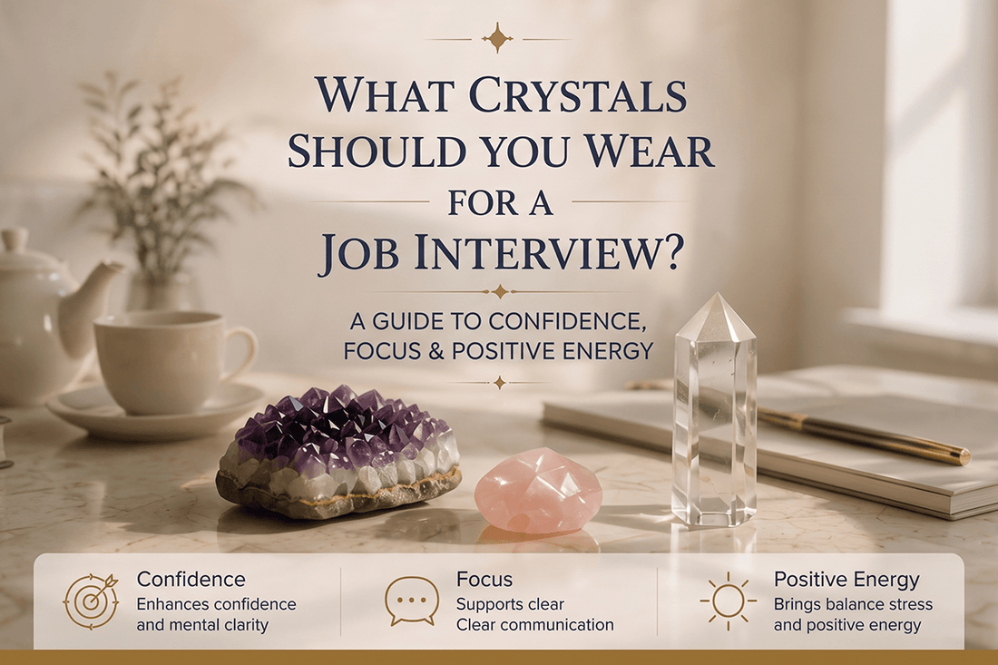 What Crystals Should You Wear for a Job Interview?A Guide to Confidence & Focus