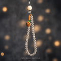 Clear Quartz Energy Phone Charm